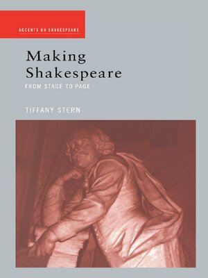 cover image of Making Shakespeare